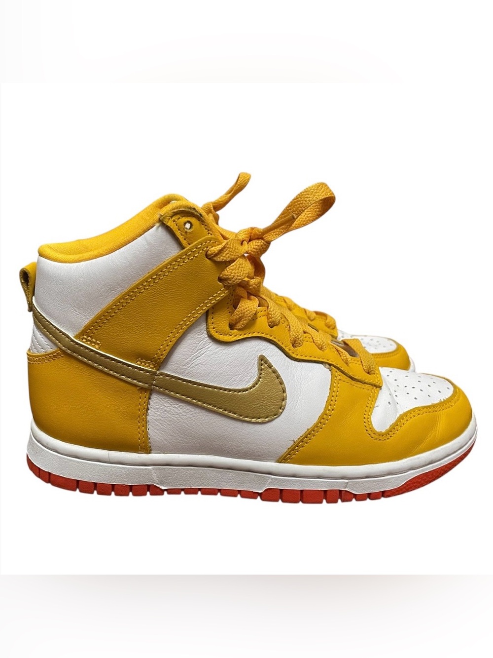 Nike dunk high university gold orange sneaker